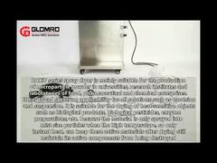 فیلم عملکرد دستگاه خشک کن اسپری