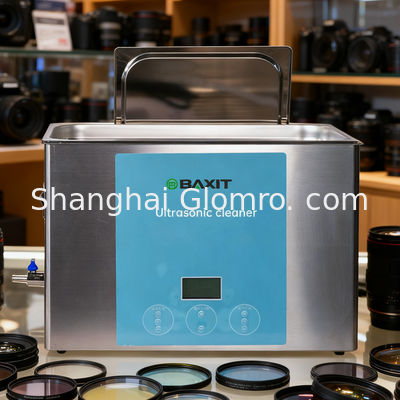 3L household ultrasonic cleaner, featuring a stainless steel body and water tank, a small-sized ultrasonic cleaner