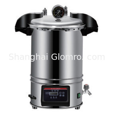 Lab Portable Digital Electric Heating Pressure Steam Autoclave Sterilizer with Interactive Safety Interlock Device