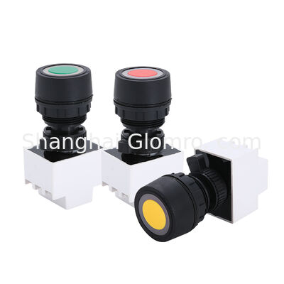 GLOMRO Explosion-proof Control Illuminated Button IP66 Switch 220V/380V Electronic Emergency Stop Button