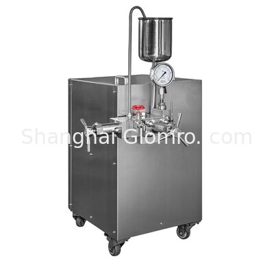 60 to 300L/H Industrial High Pressure Homogenizer Machine for Liquid Milk Juice Dairy Cream Processing Equipment