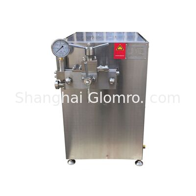 60 to 300L/H Industrial High Pressure Homogenizer Machine for Liquid Milk Juice Dairy Cream Processing Equipment