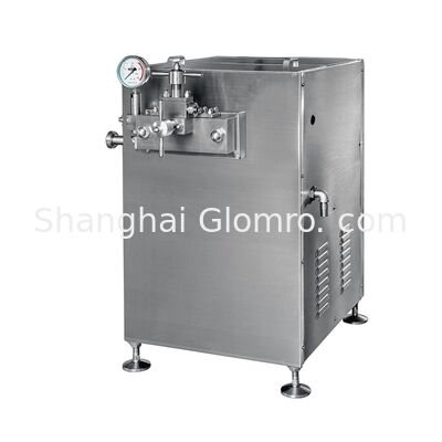 60 to 300L/H Industrial High Pressure Homogenizer Machine for Liquid Milk Juice Dairy Cream Processing Equipment