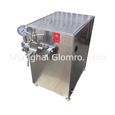 60 to 300L/H Industrial High Pressure Homogenizer Machine for Liquid Milk Juice Dairy Cream Processing Equipment