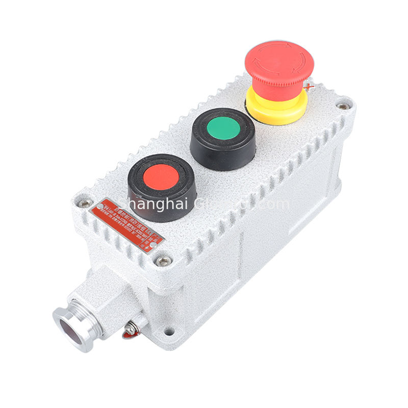 Explosion Proof Control Button 220V 10A Aluminum Alloy Exde IICT6