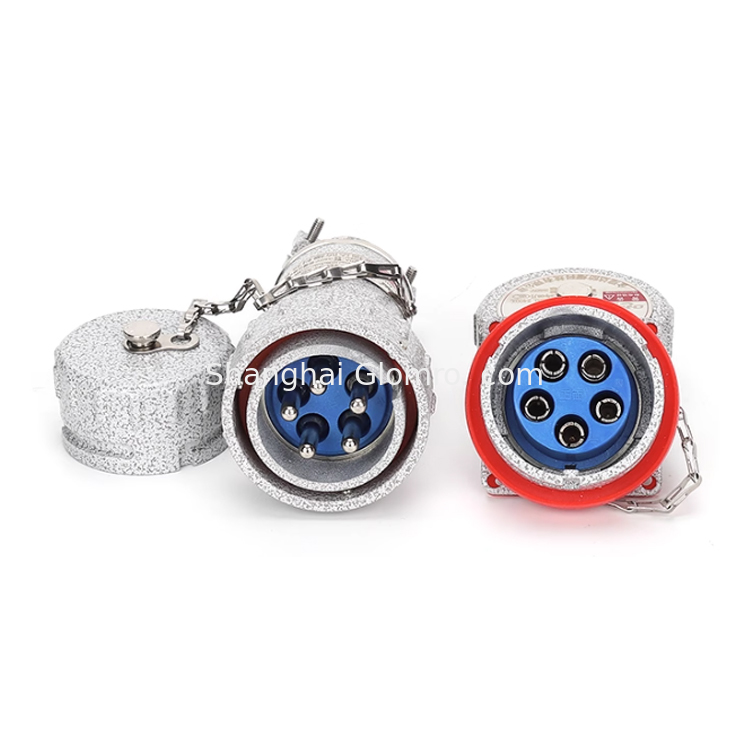 Ex 15A/16A YT/GZ-5 Non-sparking Plug socket Three-phase Five pole Connector