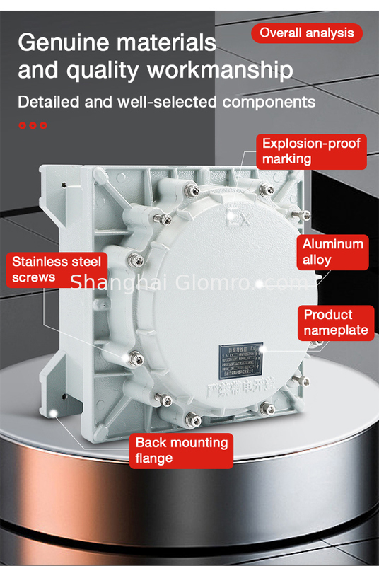 Industrial Grade Cast Aluminum Explosion Proof Project Box Explosion Proof Distribution Box Junction Box 