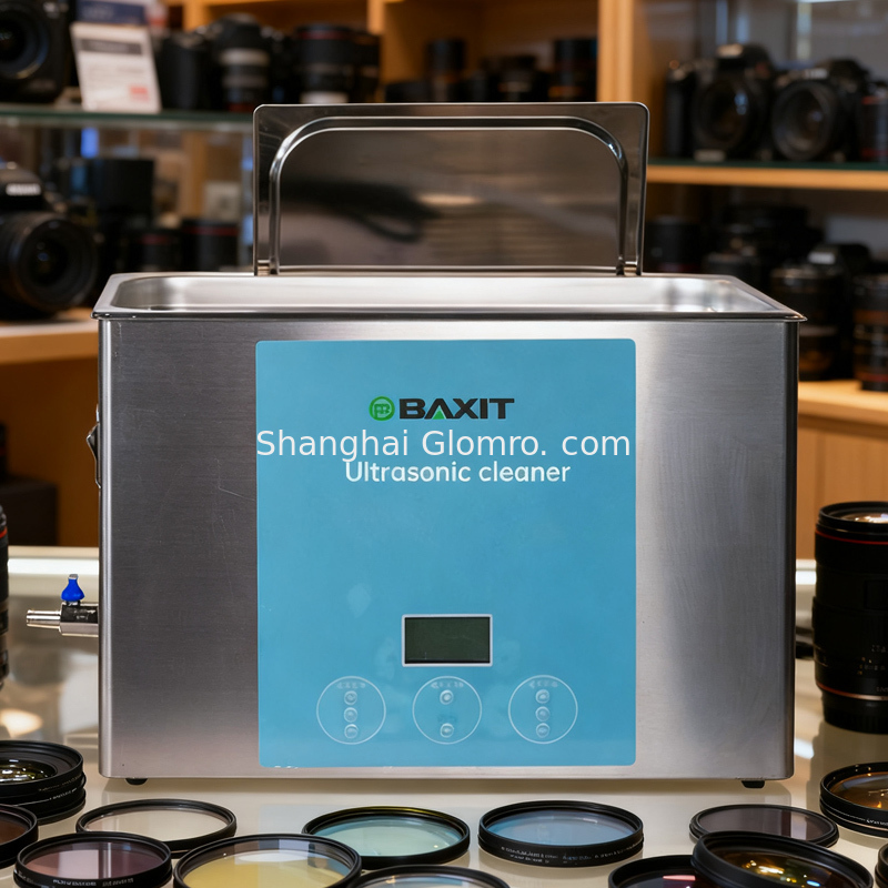 3L household ultrasonic cleaner, featuring a stainless steel body and water tank, a small-sized ultrasonic cleaner